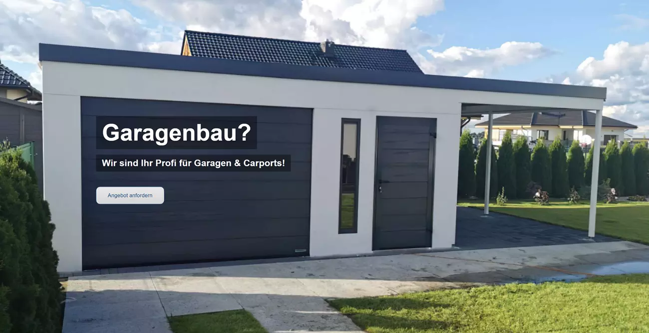 Garagenbau Kleinneuhausen | ↗️ IGCP GmbH ☎️ Carport, Großraumgaragen